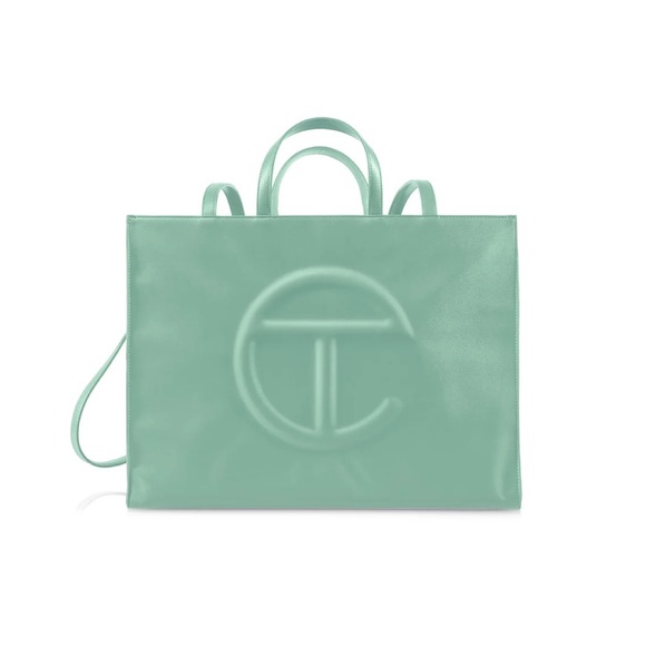 Telfar Large Shopping Bag - Sage - Picture 2 of 4